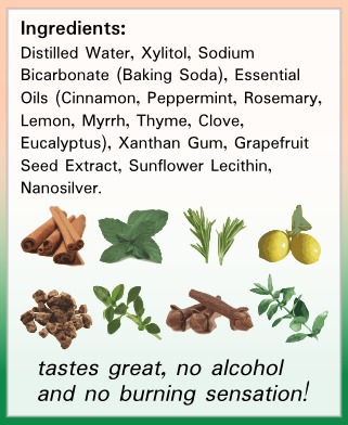 Silver Tongue Oral Care Ingredients